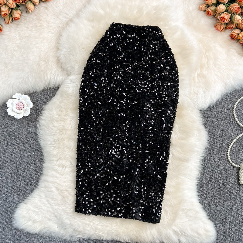 A new style of one-step skirt with thin hips HZ1023