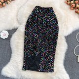 A new style of one-step skirt with thin hips HZ1023