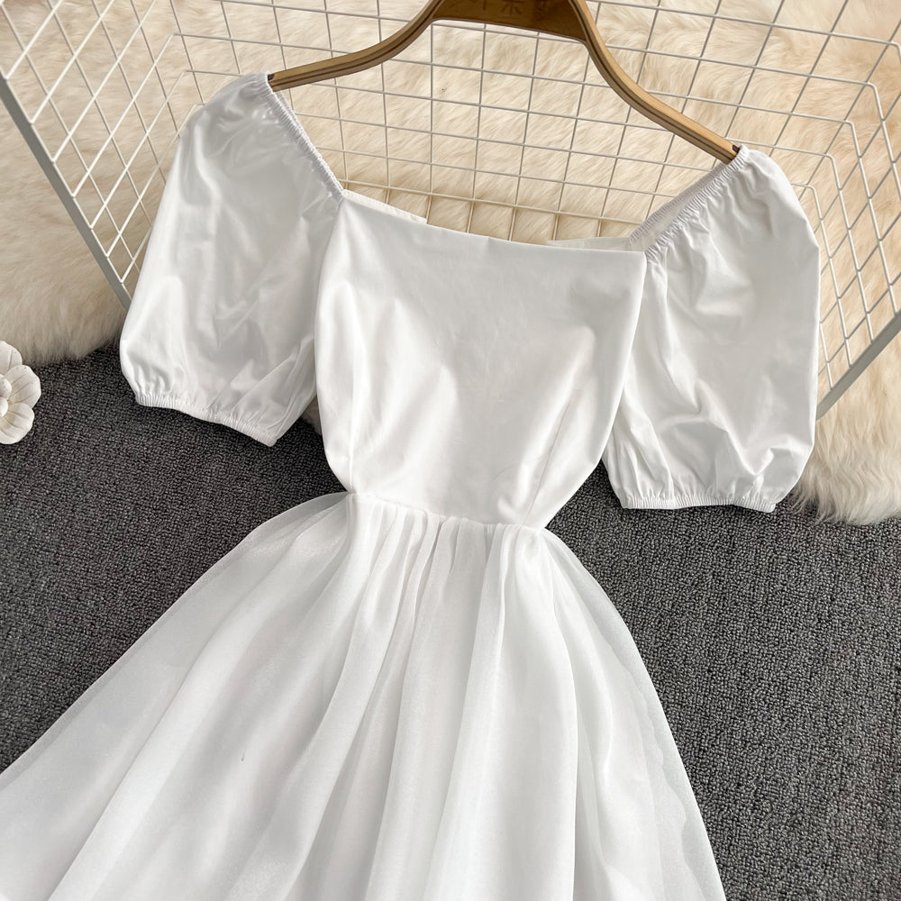 Cute A Line Short Dress Fashion Girl Dress HZ1023