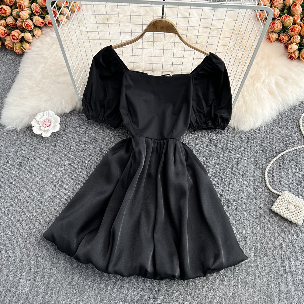 Cute A Line Short Dress Fashion Girl Dress HZ1023