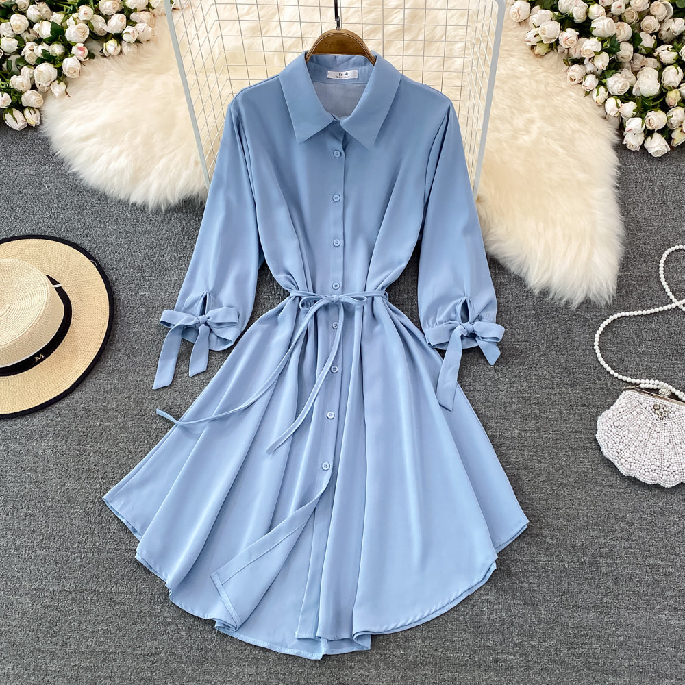 Cute Chiffon Short A Line Dress Fashion Dress HZ1023