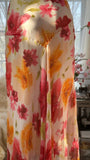 Colorful Romantic Floral Elegant Fashion Exquisite Beaded Long Chiffon Ball Dress Evening Dress Party Dress Valentine's Day Date Dress Wedding Guest Dress HZ1023