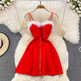 Cute A Line Christmas Dress HZ1023