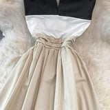 Stylish Halterneck Backless Dress A Line Fashion Dress HZ1023