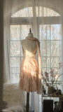 Pale Pink Tender Romantic Sweet Cute Gorgeous Exquisite Elegant Beaded Short Chiffon Homecoming Dress Evening Dress Prom Dress Prom Dress Birthday Vacation Party Dress HZ1023