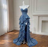 Sophisticated Long Dress for Evening Celebrations 1019