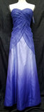 Purple Fashion Shiny Gradient Elegant Sweetheart Neck Long Satin Tulle Off-shoulder Floor-length Ball Gown Evening Dress Party Dress Prom Dress HZ1023