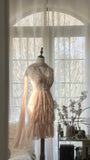 Pale Pink Tender Romantic Sweet Cute Gorgeous Exquisite Elegant Beaded Short Chiffon Homecoming Dress Evening Dress Prom Dress Prom Dress Birthday Vacation Party Dress HZ1023