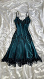 Peacock blue gorgeous vintage exquisite beaded spaghetti strap short chiffon ball gown evening dress party dress homecoming dress HZ1023