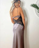 Ivory White Sexy Hollow Lace Long Elegant prom dress Evening Dress Party Dress HZ1023