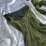 Charming forest green luxurious gorgeous sparkling fashionable elegant exquisite beading long chiffon prom dress evening dress party dress HZ1023