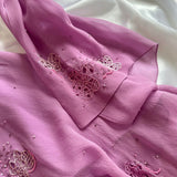 Pink Purple Fashion Elegant Exquisite Beaded Strapless Long Chiffon Ball Gown Evening Gown Party Dress HZ1023
