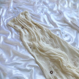 Ivory gorgeous light delicate beaded spaghetti straps long chiffon ball gown evening dress party dress HZ1023