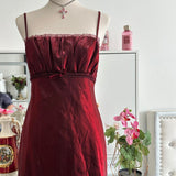 Burgundy Vintage Shiny Fashion Stunning Elegant Long Chiffon Tulle Cute Sweet Prom Dress Evening Gown Birthday Party Dress Prom Dress Graduation Dress HZ1023