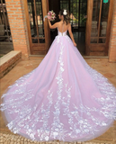 V Neck White Lace Long Prom Dress, Long White Lace Formal Evening Dress, Lace Wedding Dress HZ1023