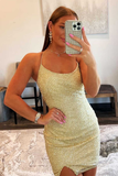 Royal Blue Beaded Lace-Up Bodycon Mini Homecoming Dress HZ1023