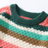 Fall and winter fashionable lazy style long-sleeved sweater top HZ1023