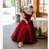 CUTE A LINE SHORT PROM DRESS CUTE EVENING DRESS HZ1023