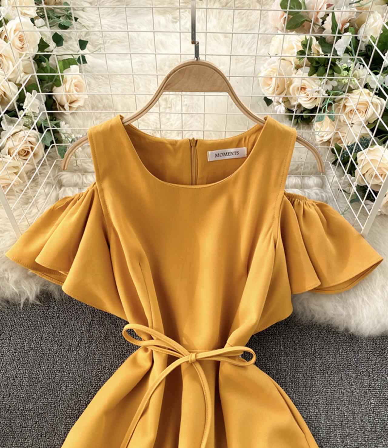 Cute A line short dress fahsion dress HZ1023