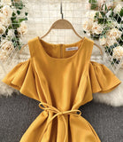 Cute A line short dress fahsion dress HZ1023