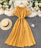 Cute A line short dress fahsion dress HZ1023