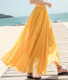 Stylish A line chiffon skirt women's skirt HZ1023