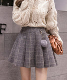 Cute A line short skirt HZ1023