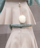 Cute A line short skirt HZ1023