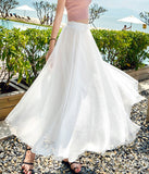 Stylish A line chiffon skirt women's skirt HZ1023